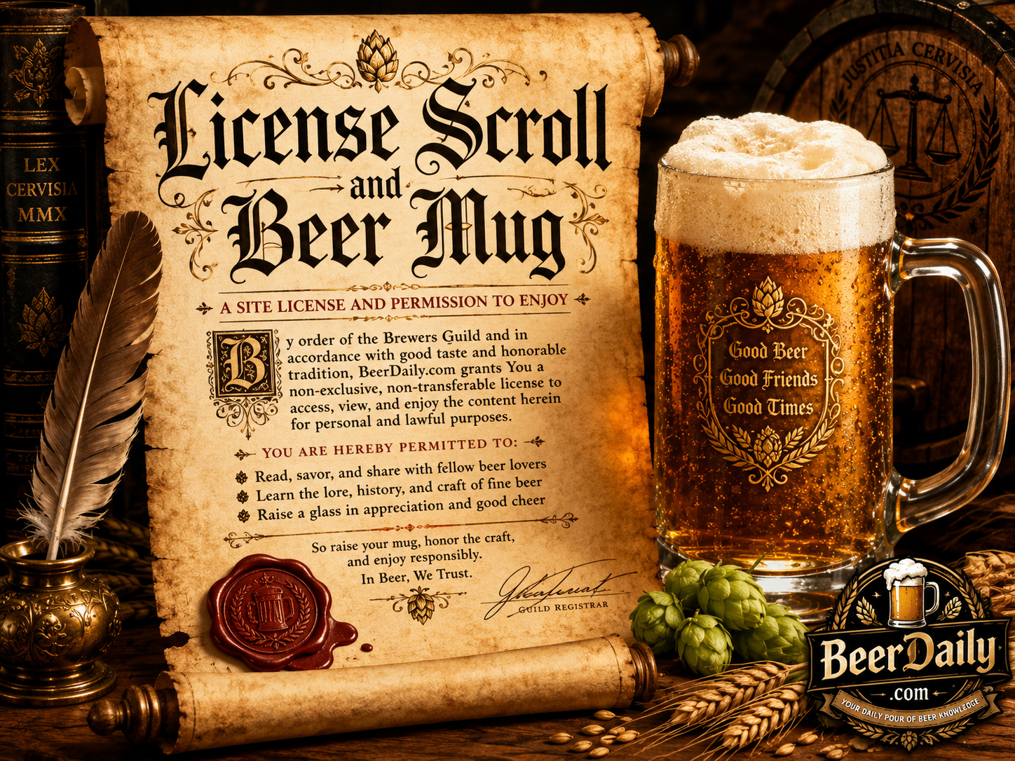 Global beer family portrait celebrating beer traditions, history, and community